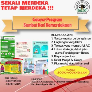 Read more about the article Gebyar Program Baru Periode Agustus – November 2022