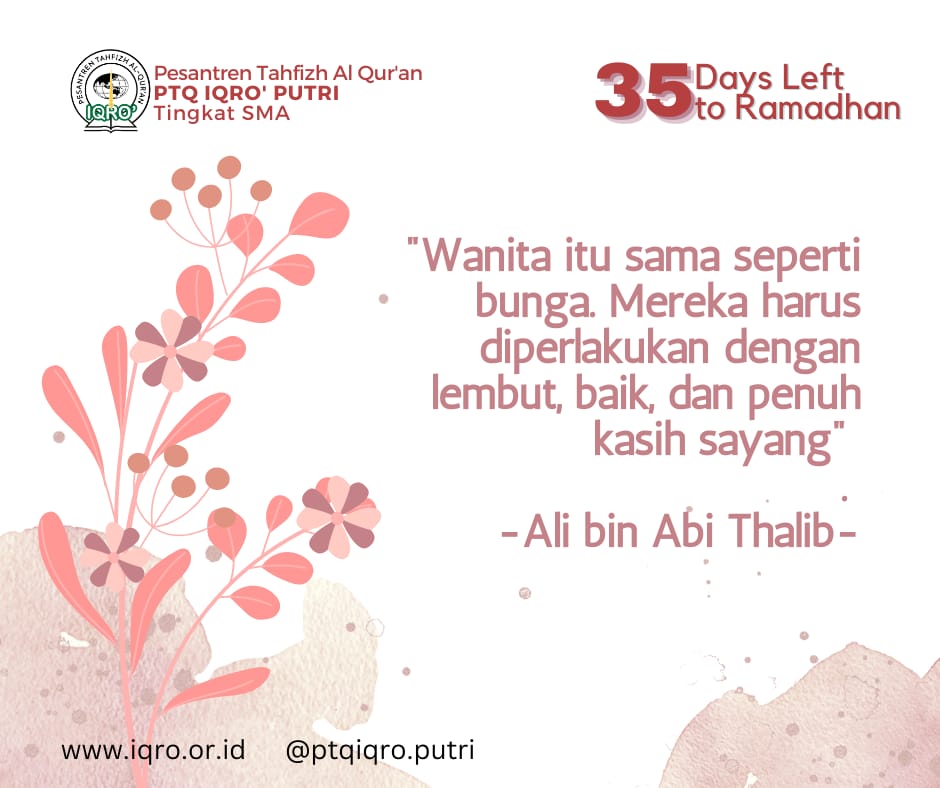 Read more about the article 35 Days Left to Ramadhan 1444 H