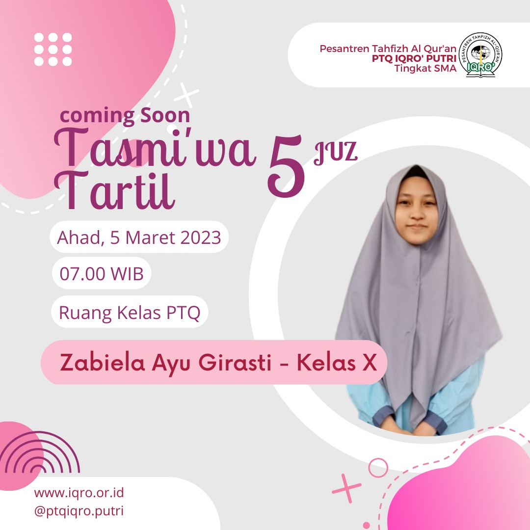 You are currently viewing TASMI’ WA TARTIL 5 JUZ