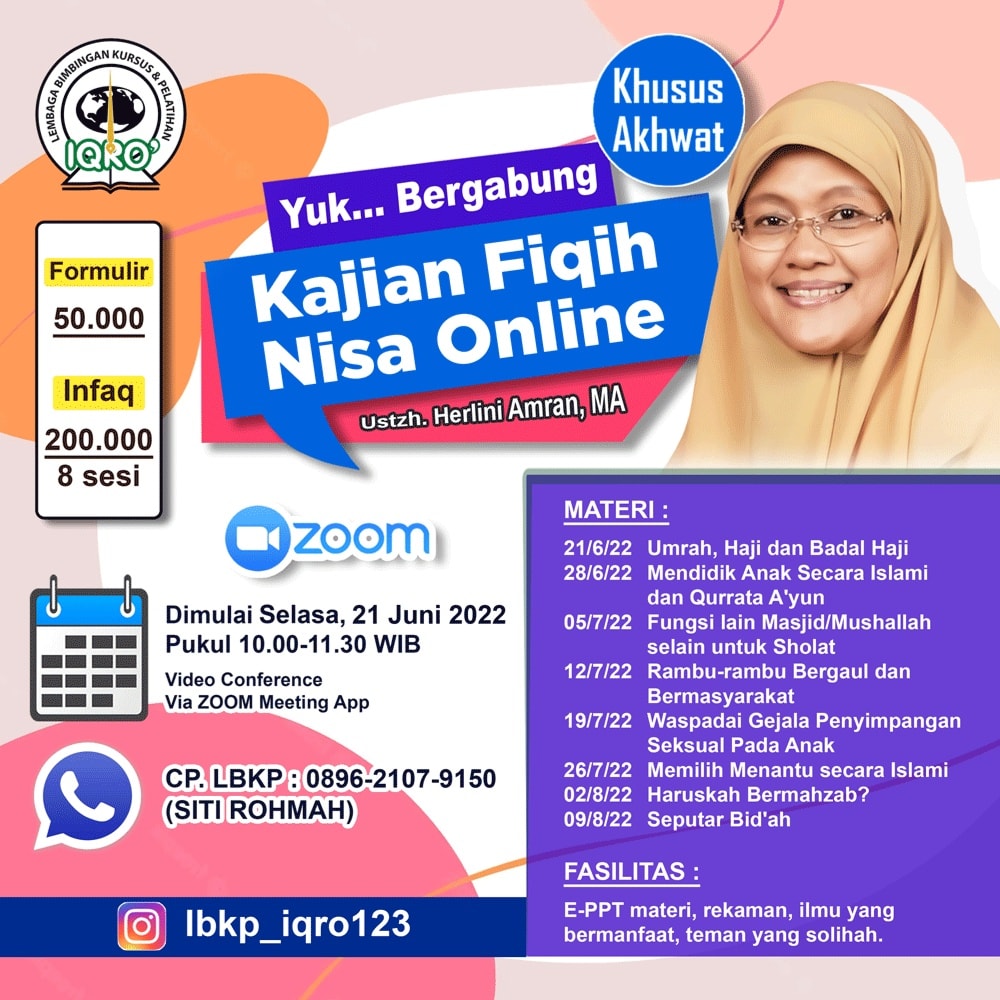 You are currently viewing Kajian Fiqih Nisa Online