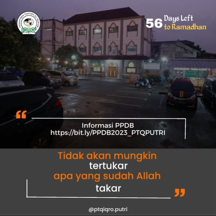 Read more about the article 56 Days Left to Ramadhan