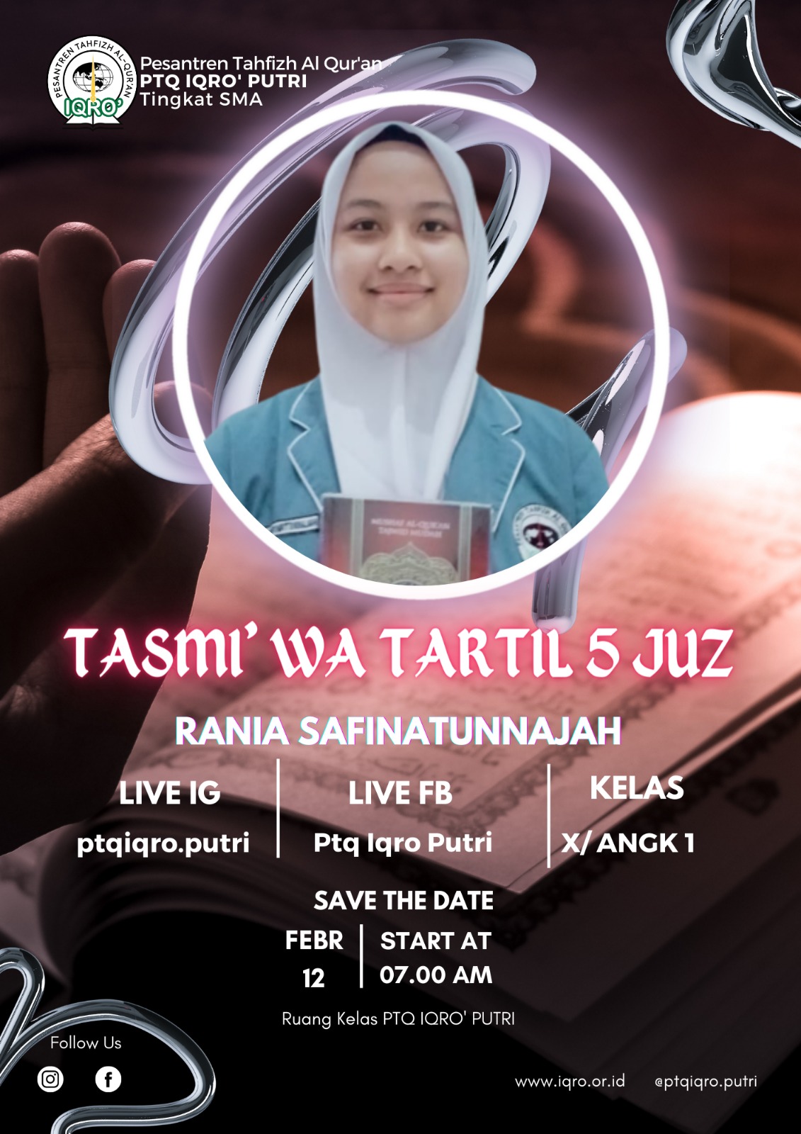 You are currently viewing TASMI’ WA TARTIL 5 JUZ