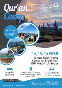 Read more about the article QUR’AN CAMP PTQ IQRO’ PUTRI